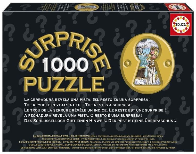 Educa, Surprise, Rycerze, puzzle, 1000 elementów