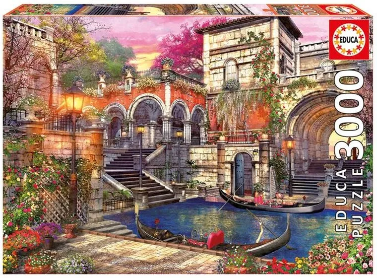 Educa, Weneckie zaloty, puzzle, 3000 elementów