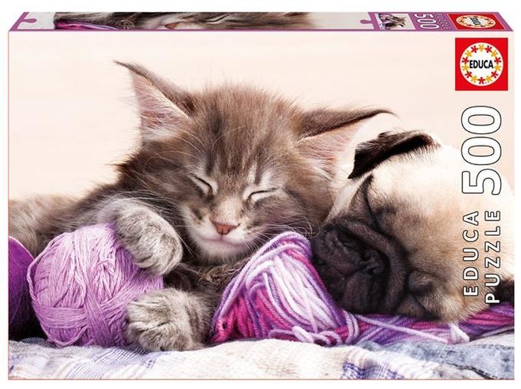 Educa, Wymarzeni towarzysze, puzzle, 500 elementów