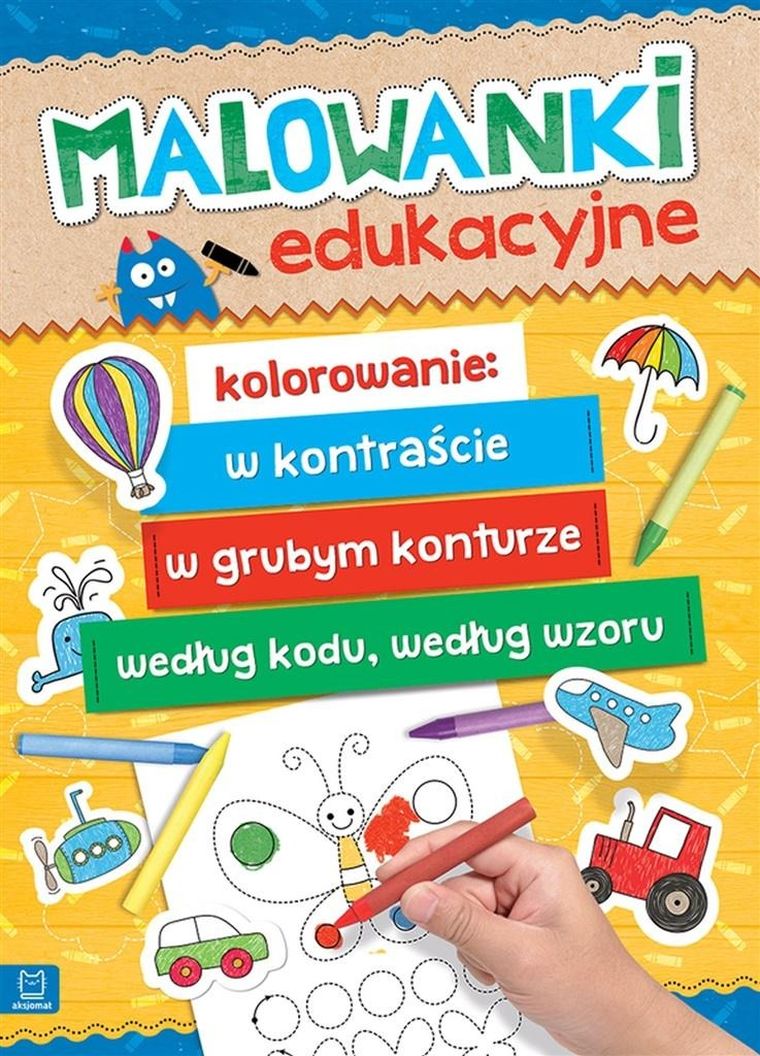 Edukacyjne zabawy. Malowanki edukacyjne