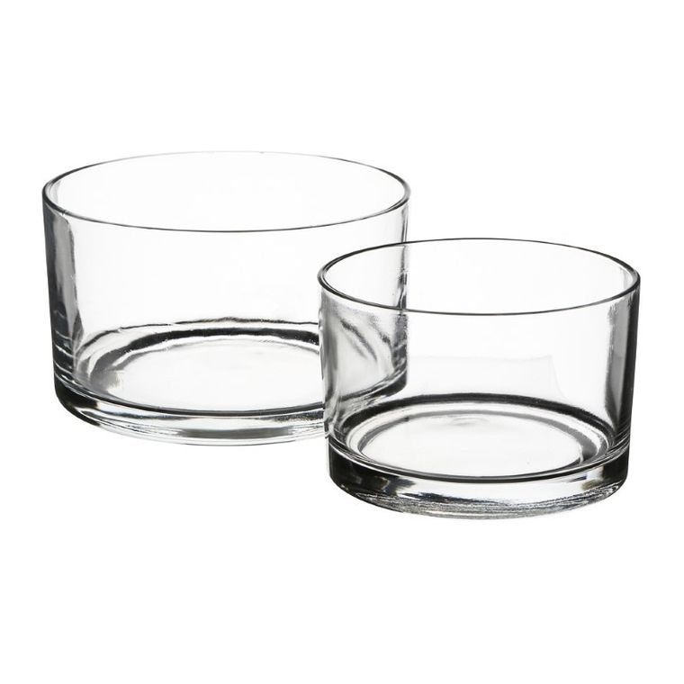 Edwanex, komplet salaterek prasowanych, śr.17 cm, śr. 20 cm