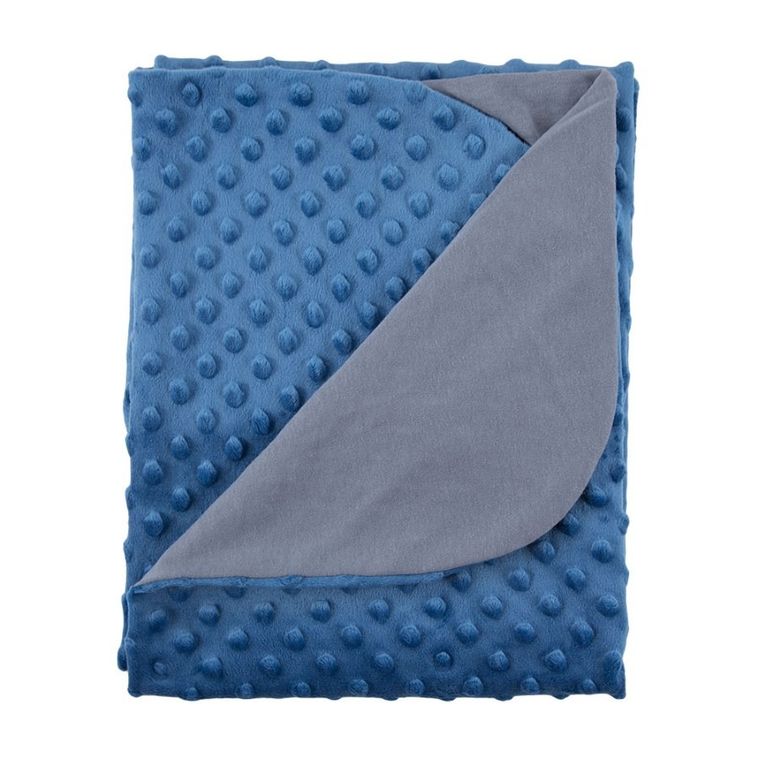 Eevi, kocyk, minky, jeans, 75-85 cm