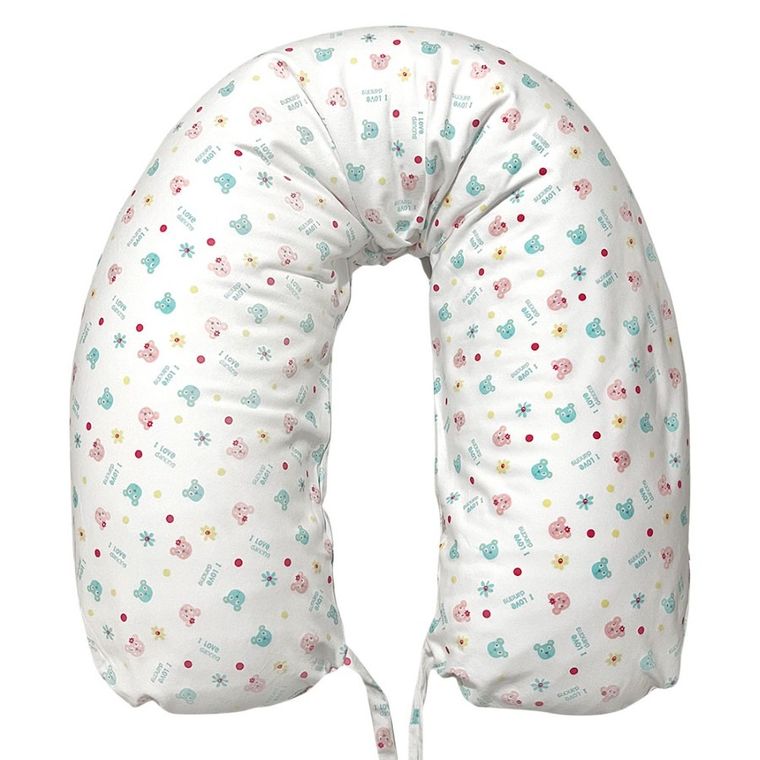 Eevi, Miś, poszewka na poduszkę do spania dla kobiet w ciąży, 190-35 cm