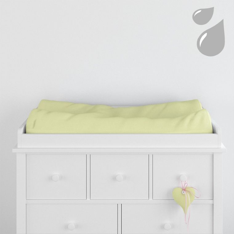 Eevi, pokrowiec na przewijak, bawełniany, jasny zielony