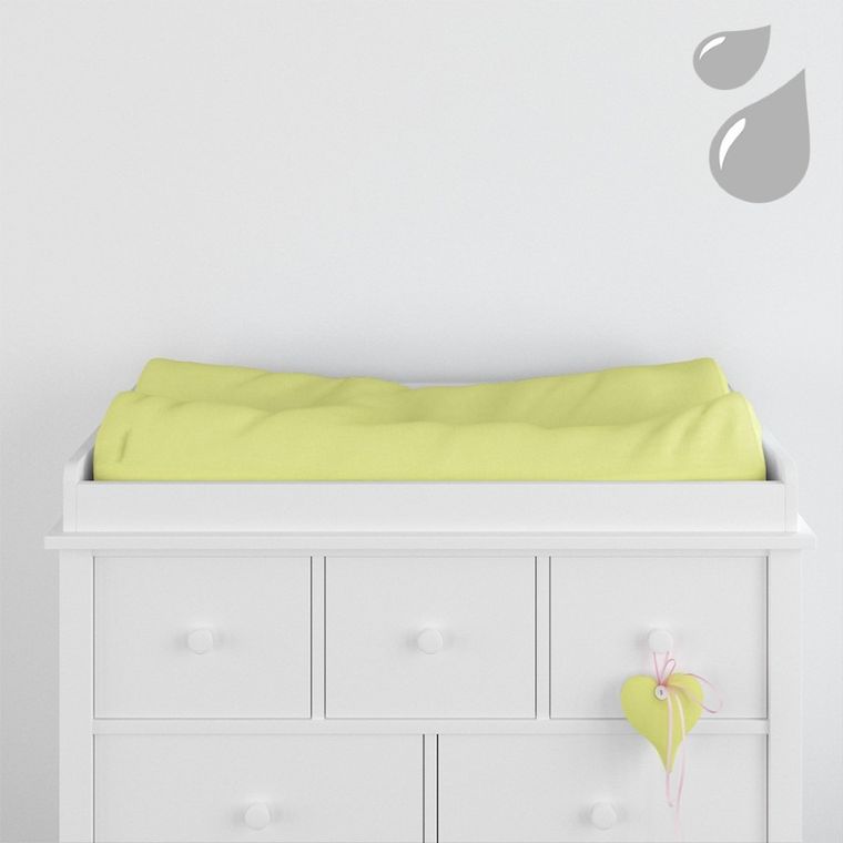 Eevi, pokrowiec na przewijak, bawełniany, zielony