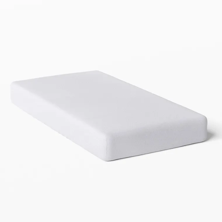 Eevi, prześcieradło, frotte, białe, 140-70 cm