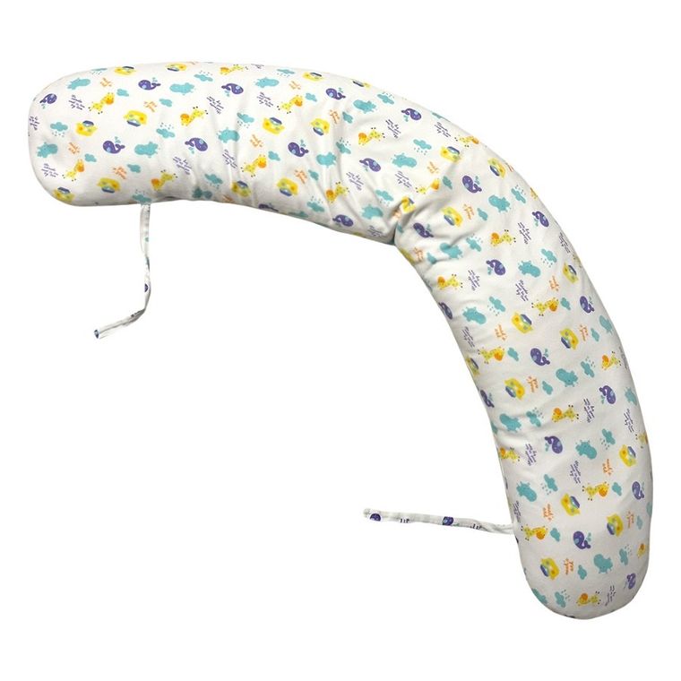 Eevi, Wieloryb, poszewka na poduszkę do spania dla kobiet w ciąży, 190-35 cm