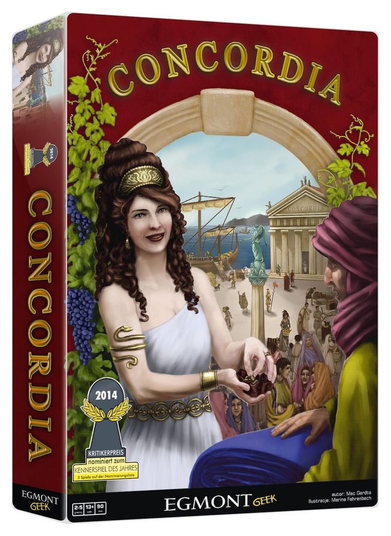 Egmont, Concordia, gra strategiczna