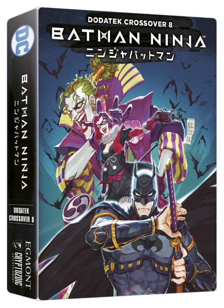Egmont, DC Batman Ninja, dodatek do DC Deck Building Game, gra karciana