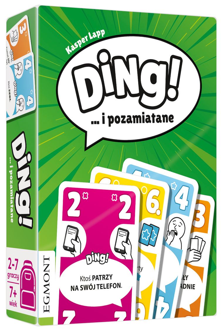 Egmont, DING! … i pozamiatane, gra karciana