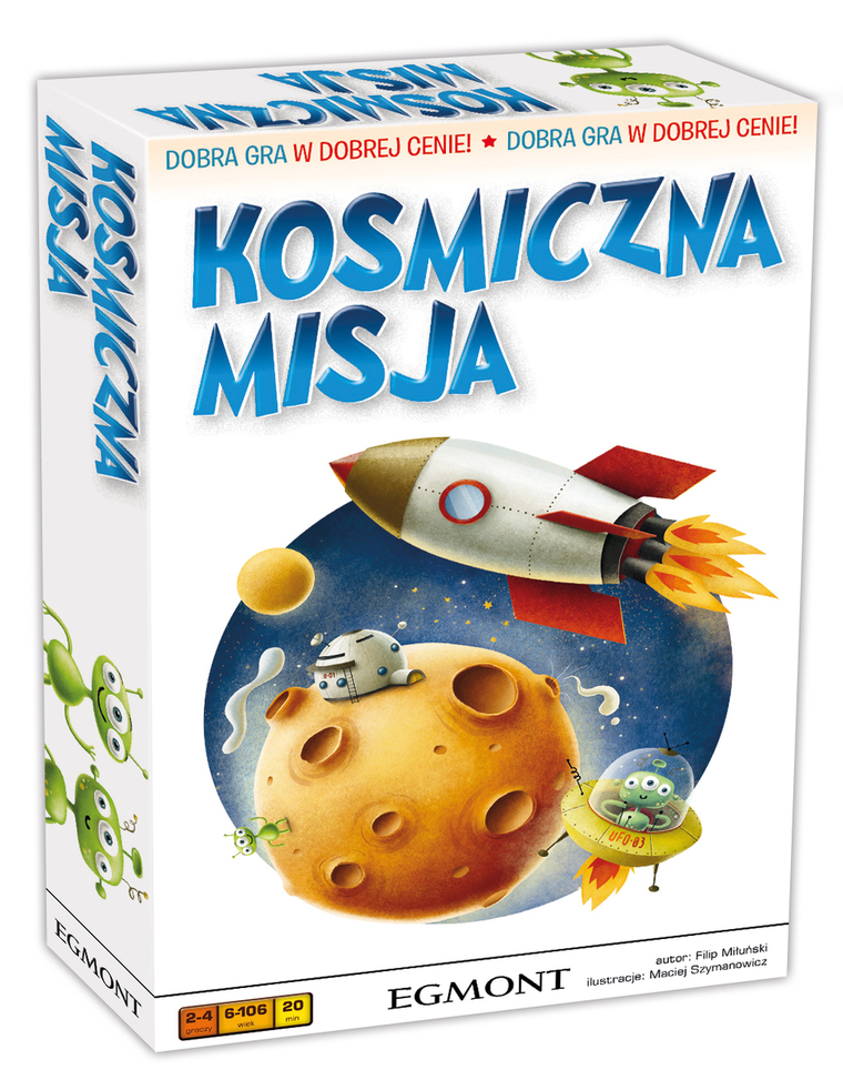 Egmont, Kosmiczna misja, gra edukacyjna