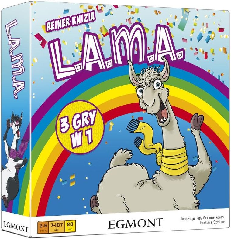 Egmont, Lama, gra familijna