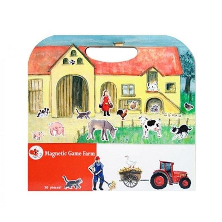 Egmont Toys, Farma, układanka, gra magnetyczna