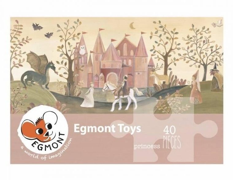 Egmont Toys, Księżniczka, puzzle, 40 elementów