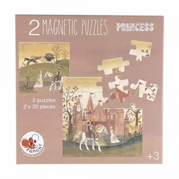 Egmont Toys, Księżniczka, puzzle magnetyczne