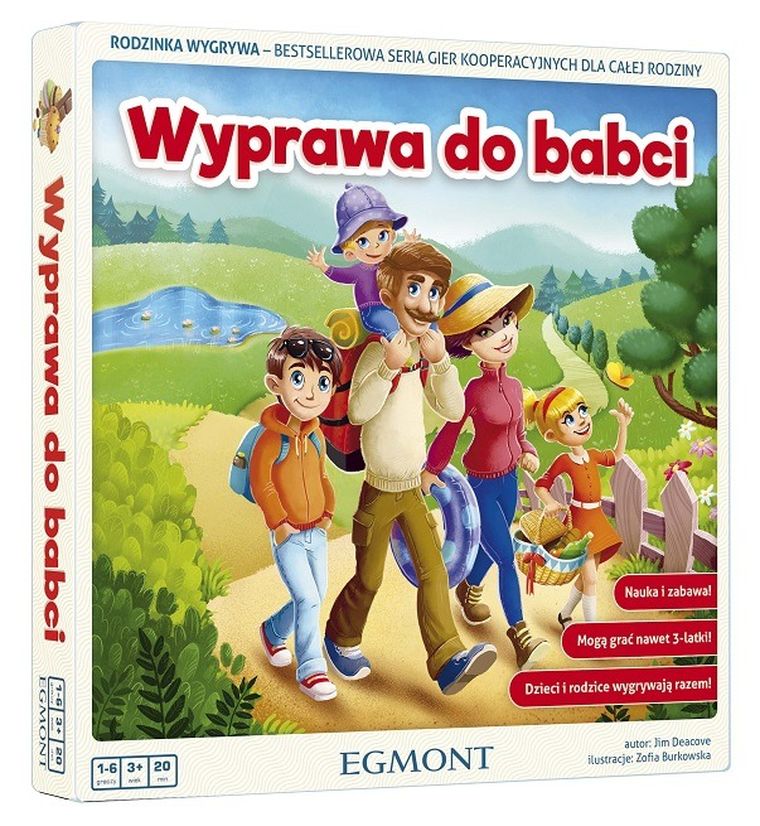 Egmont, Wyprawa do babci, gra planszowa