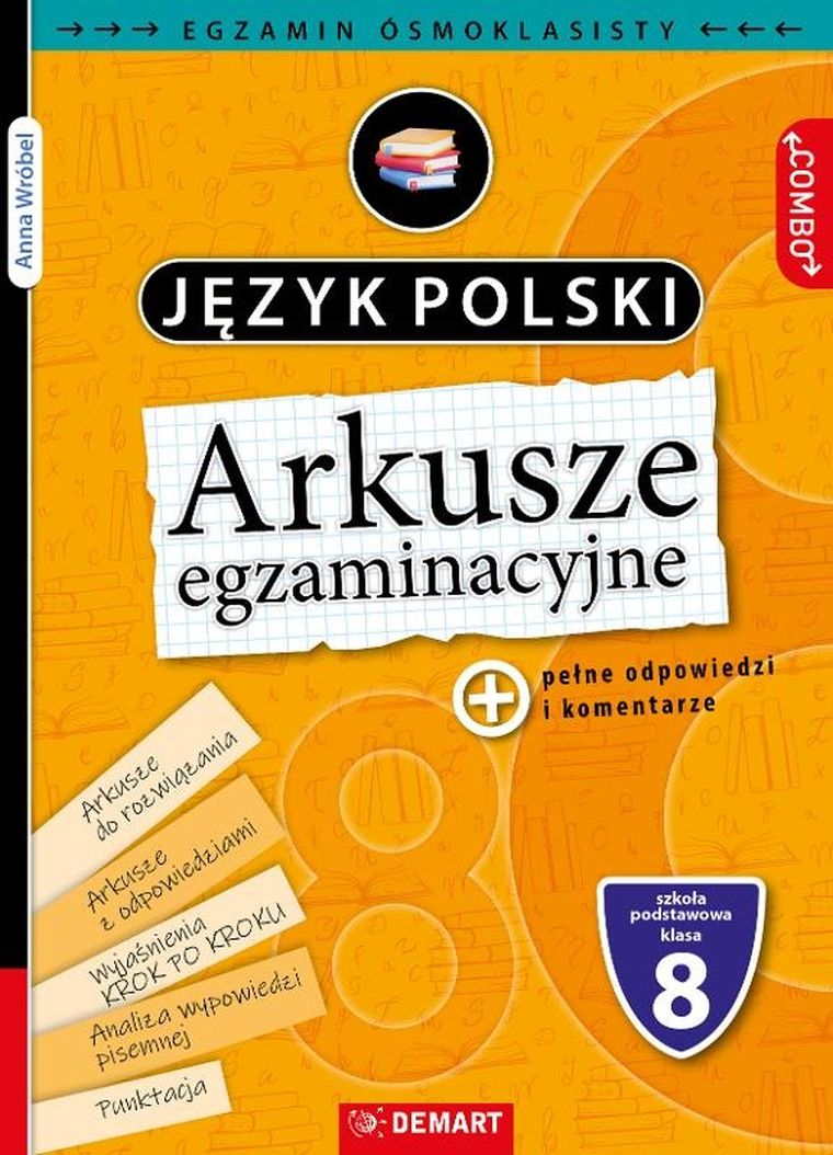 Egzamin ósmoklasisty. Język polski. Arkusze egzaminacyjne