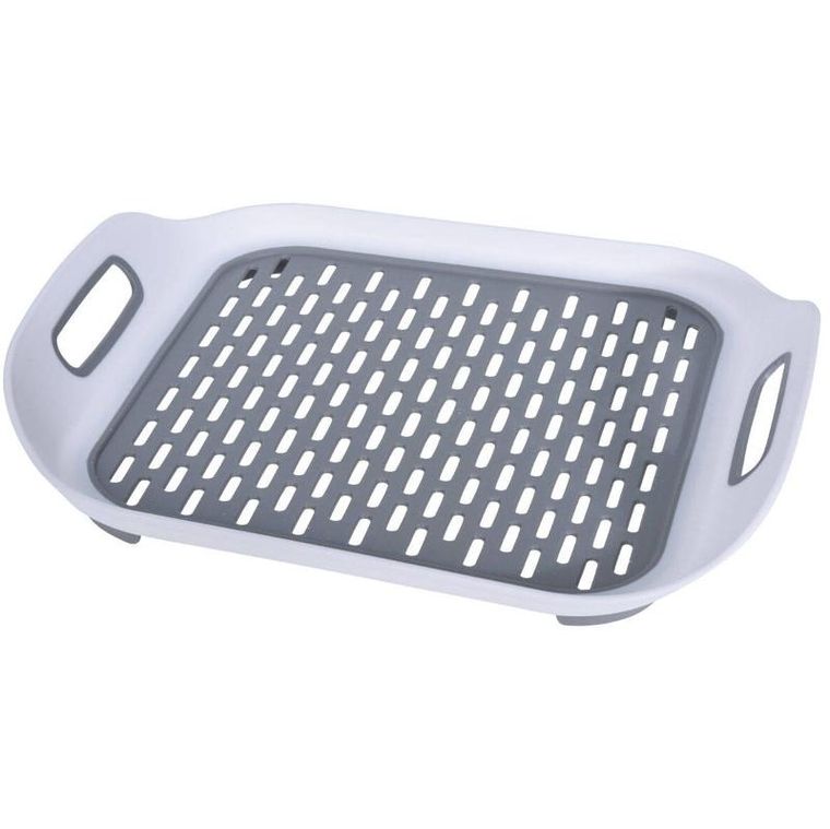 EH Excellent Houseware, mata do zlewu z uchwytami, 36-32 cm