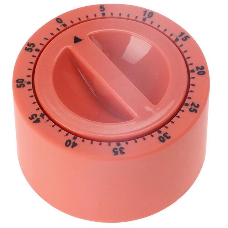 Eh Excellent Houseware, minutnik z gumową powłoką, 7 cm