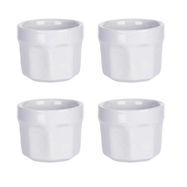 eh Excellent Houseware, miseczki na przekąski z porcelany, 4 szt.