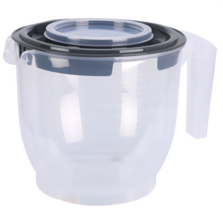 eh Excellent Houseware, miska do miksowania z uchwytem i pokrywką, 2,2 l