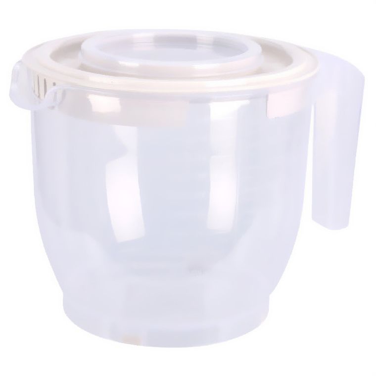 eh Excellent Houseware, miska do miksowania z uchwytem i pokrywką, 2,2 l