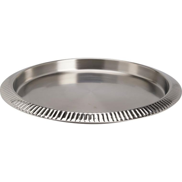 Eh Excellent Houseware, Naho, taca dekoracyjna ze stali nierdzewnej, 35 cm