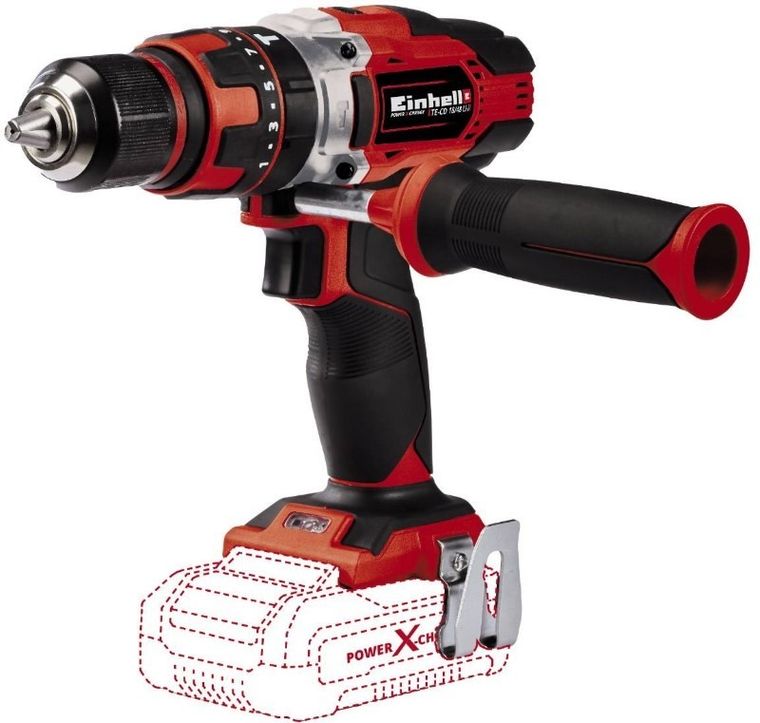 Einhell, wiertarko-wkrętarka, udarowa, TE-CD 18/48 Li-i Solo, 4513926