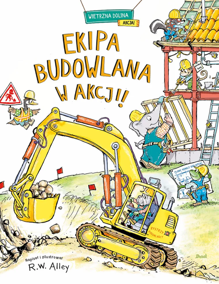 Ekipa budowlana w akcji