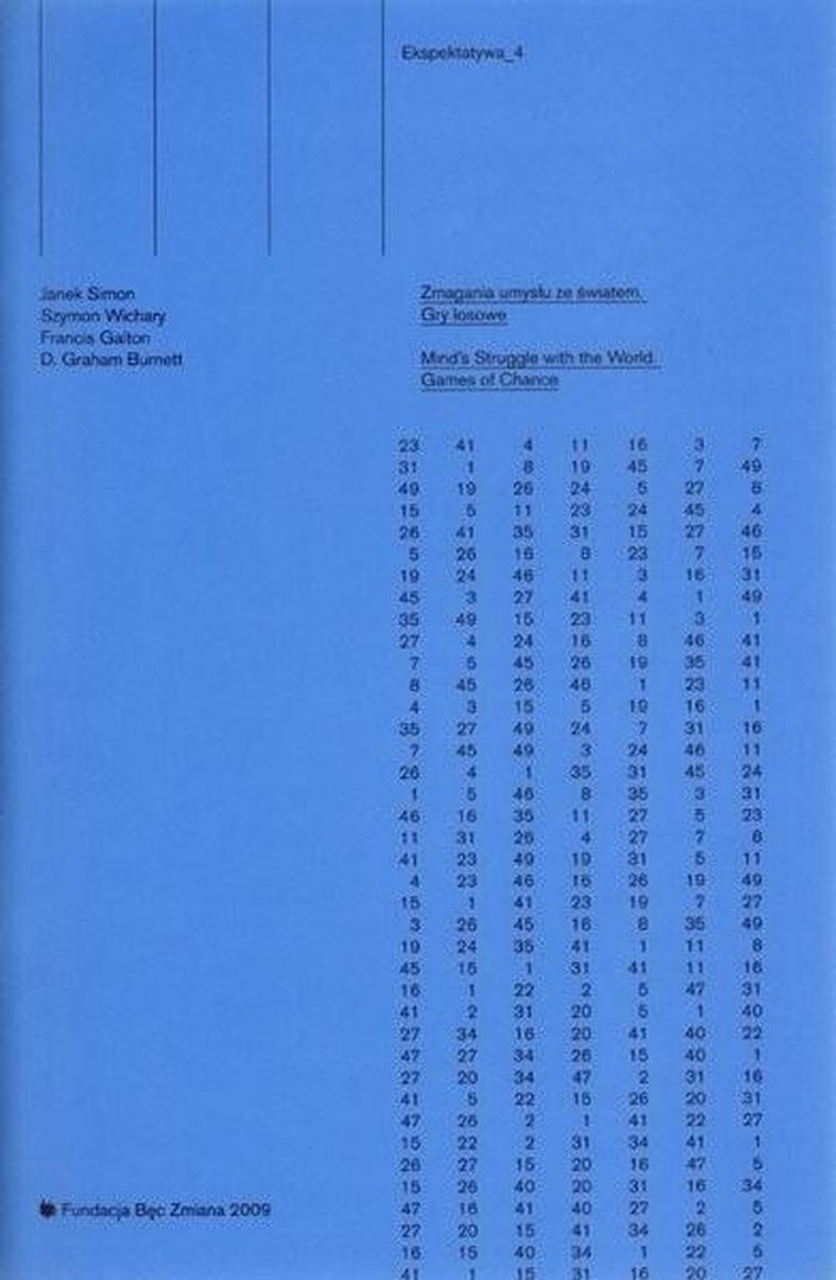 Ekspektatywa 4. Zmaganie umysłu ze światem. Gry losowe