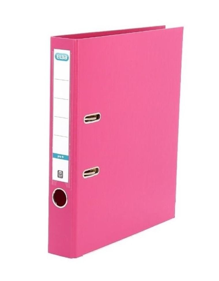 Elba, Pro+, segregator A4, 5 cm, różowy