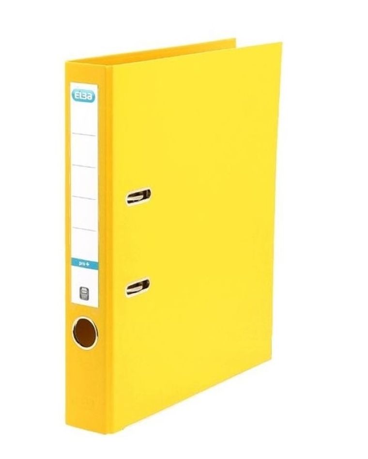 Elba, Pro+, segregator A4, 5 cm, żółty