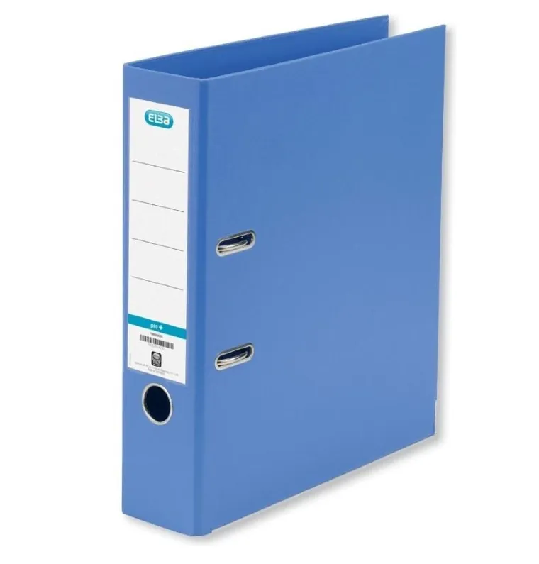 Elba, Pro+, segregator A4, 8 cm, jasnoniebieski