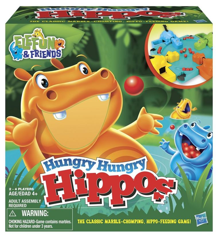 Elefun&Friends, Głodne Hipcie, gra zręcznościowa