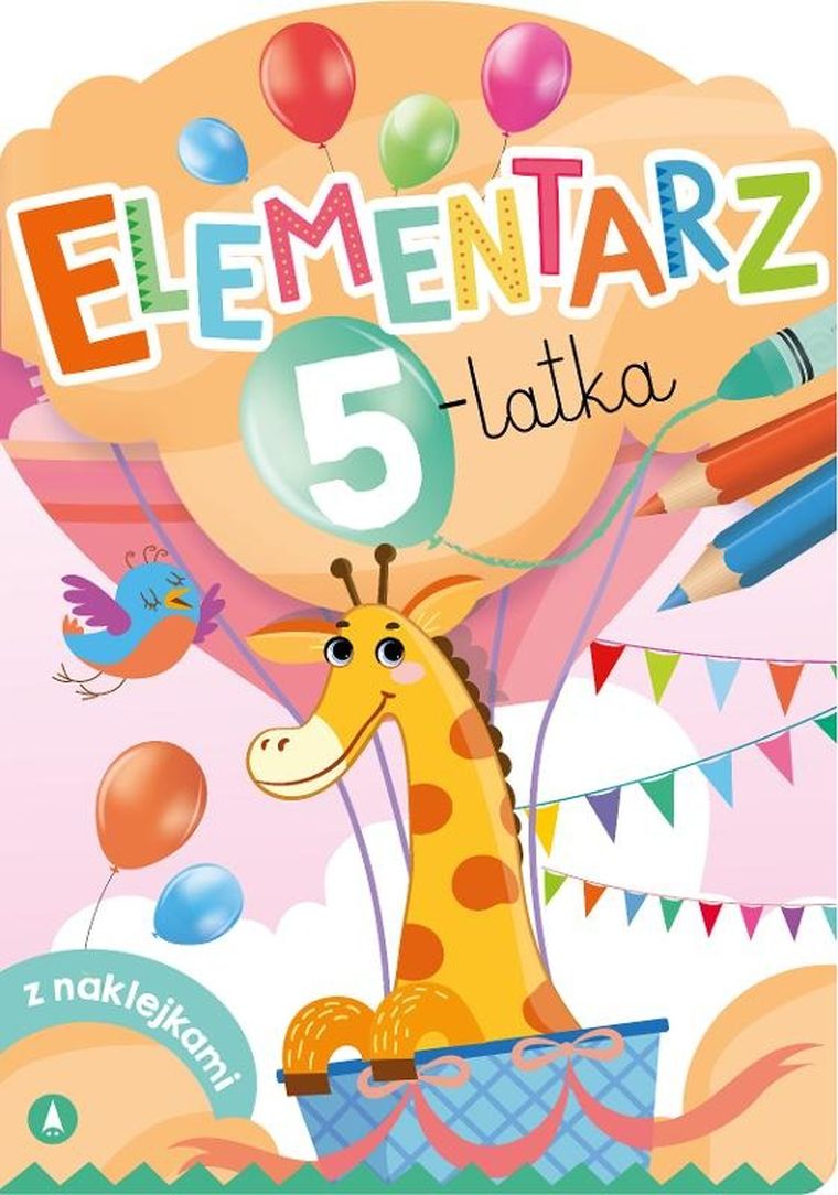 Elementarz 5-latka, z naklejkami