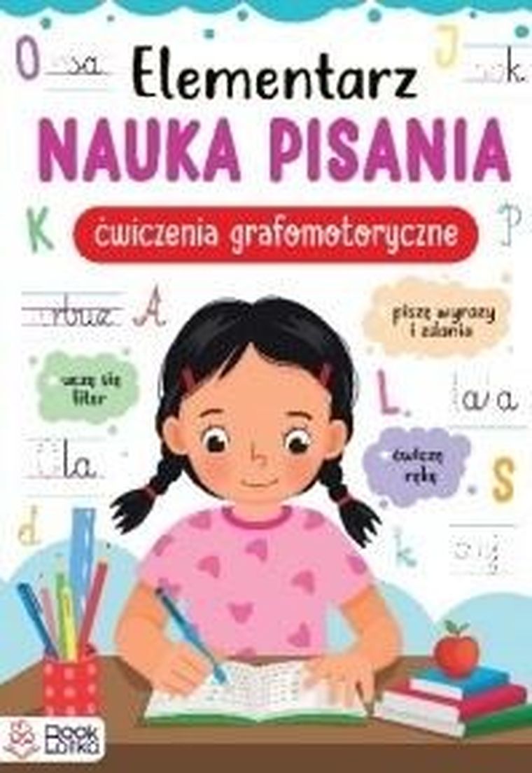 Elementarz. Nauka pisania. Ćwiczenia grafomotoryczne