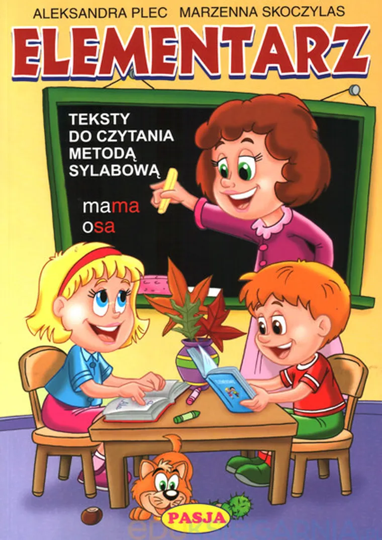 Elementarz. Teksty do czytania metodą sylabową