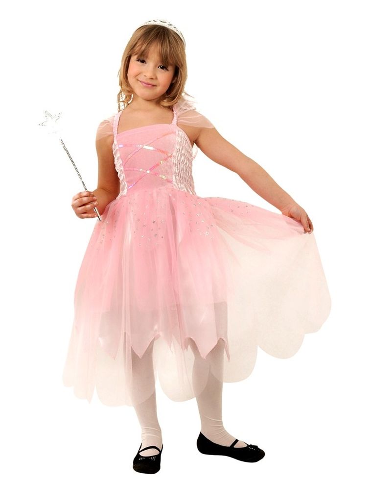 Elf, strój dla dzieci, różowy, 134/140