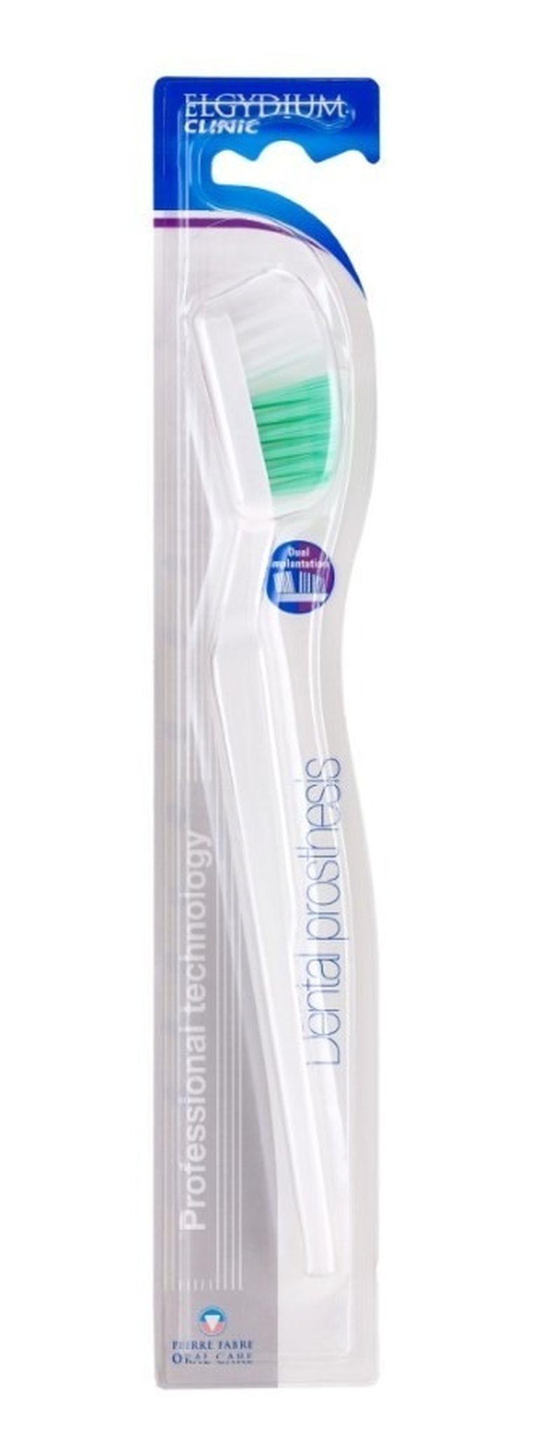 Elgydium, Clinic, szczoteczka do czyszczenia protezy dentystycznej