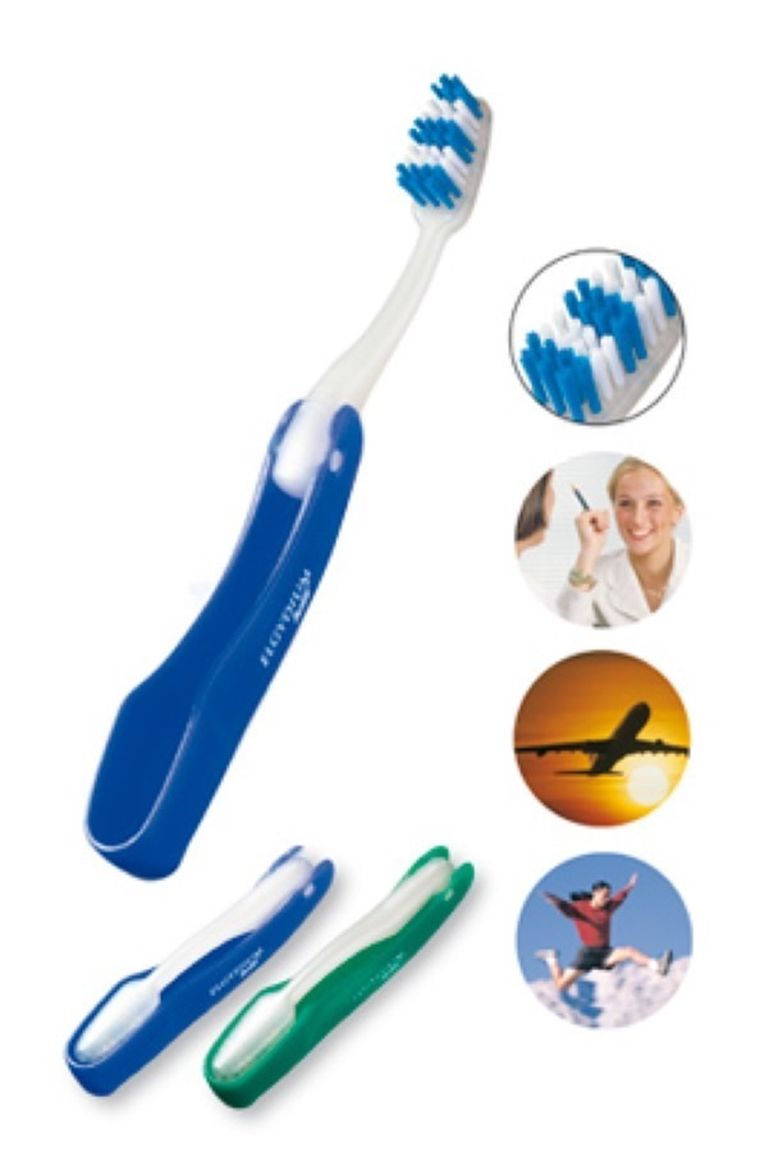 Elgydium, Pocket, szczoteczka do zębów kieszonkowa, składana