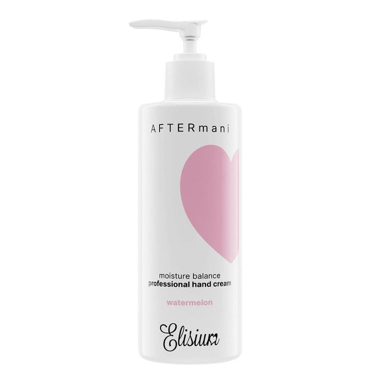 Elisium, AfterMani, nawilżający krem do rąk, Watermelon, 250 ml