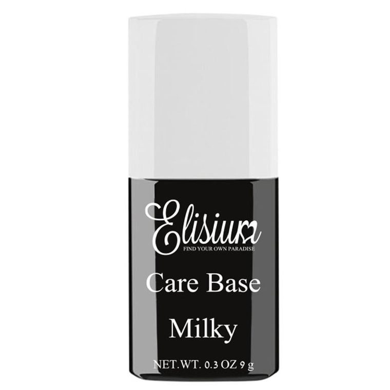 Elisium, Care Base baza do lakieru hybrydowego, Milky, 9g