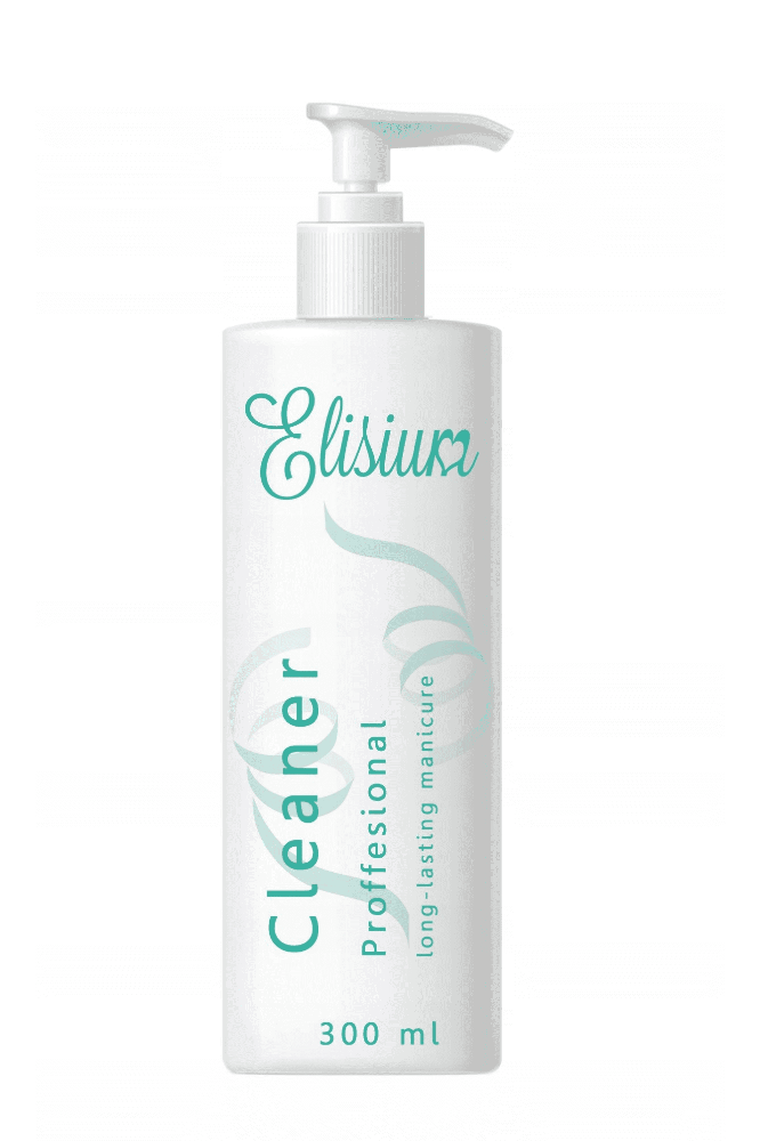 Elisium, Cleaner, płyn do odtłuszczania paznokci, 300 ml