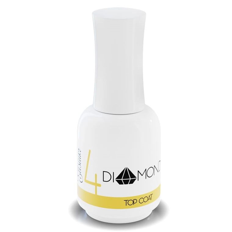 Elisium, Diamond Liquid, nabłyszczacz do manicure tytanowego, 4 Top Coat, 15 ml