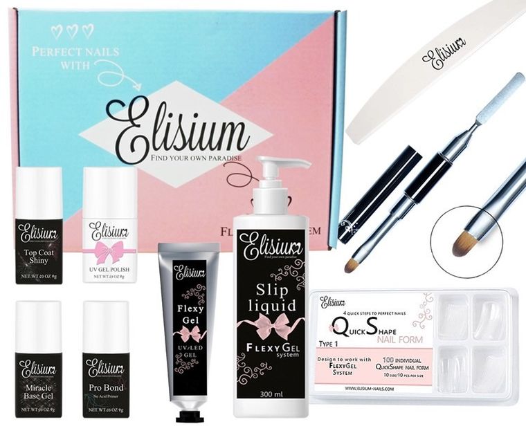 Elisium, FlexyGel, zestaw Maxi Quick Shape, Typ 1