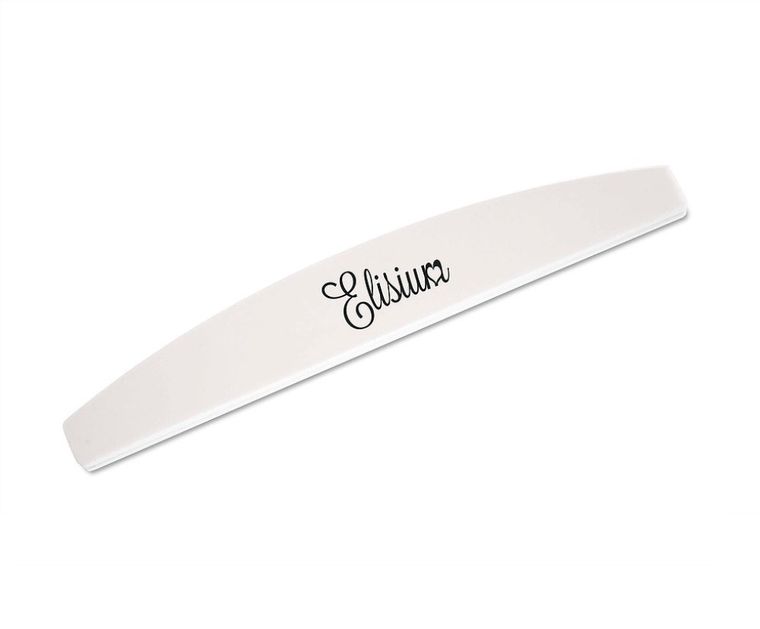 Elisium, pilnik półksiężyc 100/180, biały