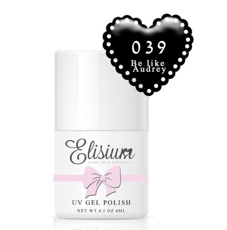 Elisium, UV Gel Polish, lakier hybrydowy, 039 Be Like Audrey, 8 ml