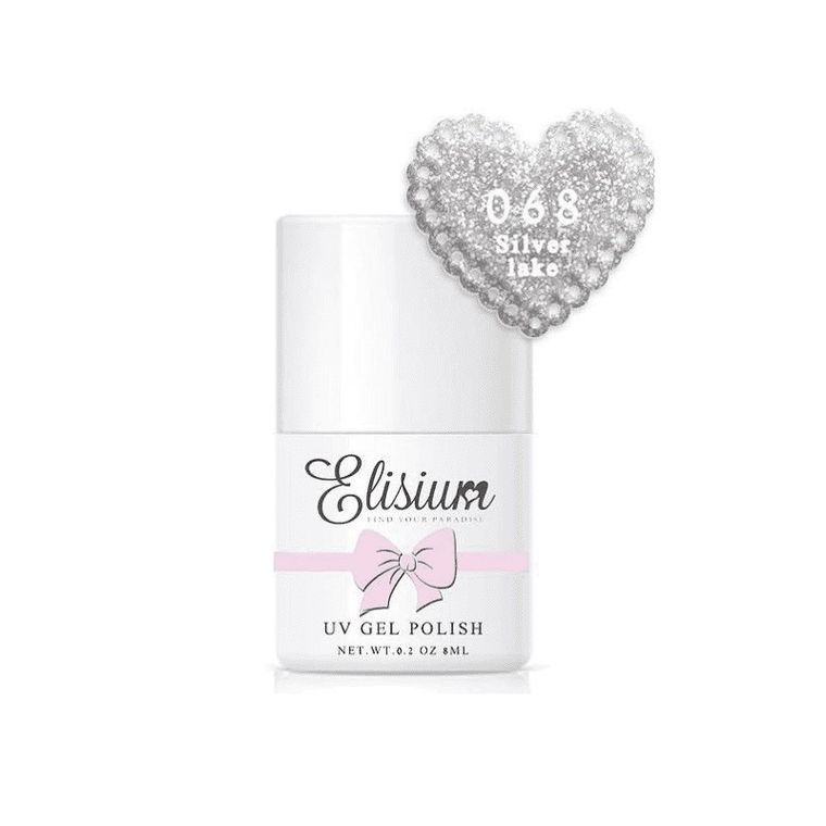 Elisium, UV Gel Polish, lakier hybrydowy do paznokci, 068 Silver Lake, 8 ml