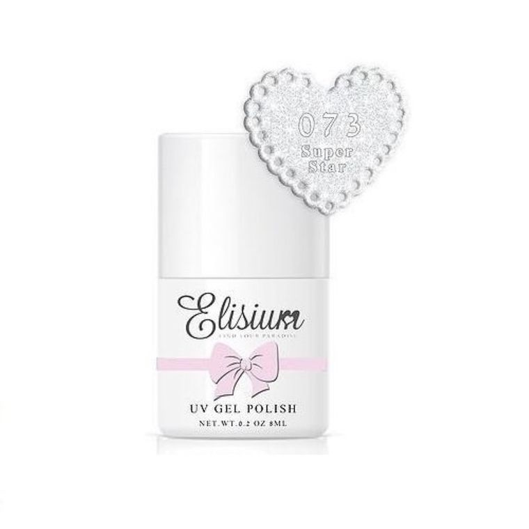 Elisium, UV Gel Polish, lakier hybrydowy do paznokci, 073 Super Star, 8 ml