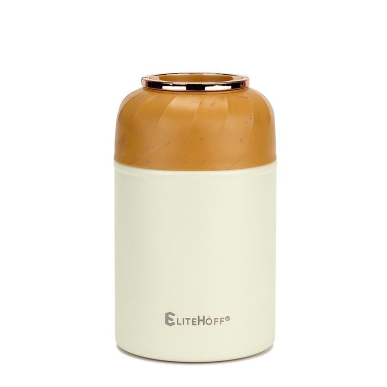 Elitehoff, termos obiadowy z miską i składaną łyżką, 500 ml, e-8250
